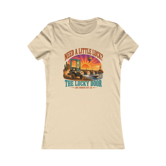 Need a Little Luck? Women's Fitted Tee