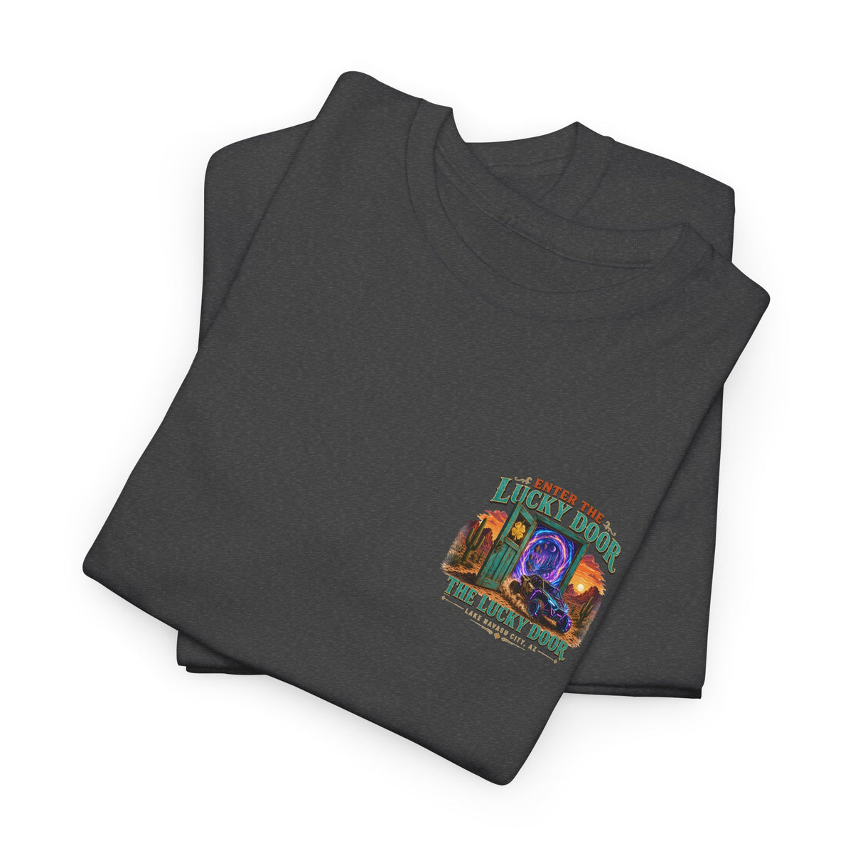 Enter the Lucky Door Heavy Tee