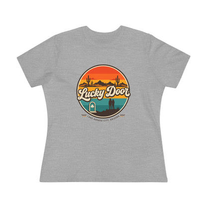 Retro Sunset Women's Relaxed Tee