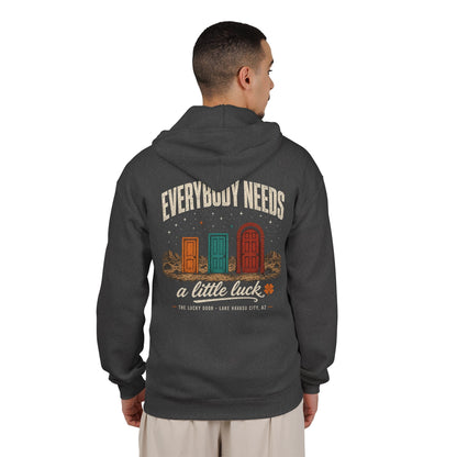 Everybody Needs Luck Zip Hoodie