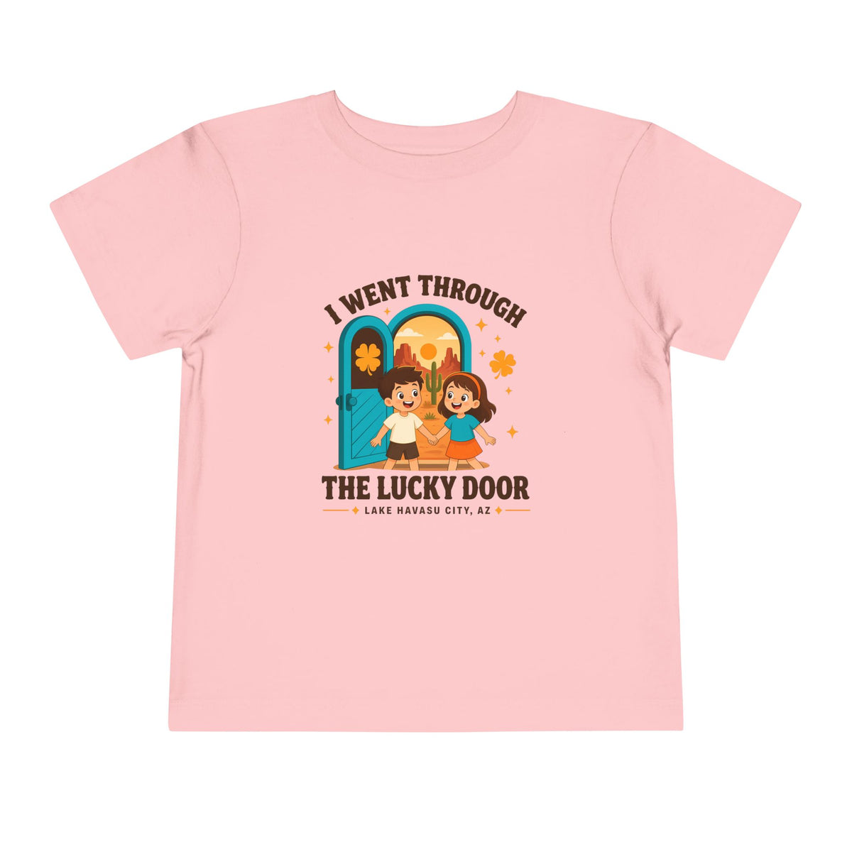 I Went Through the Lucky Door Toddler Tee