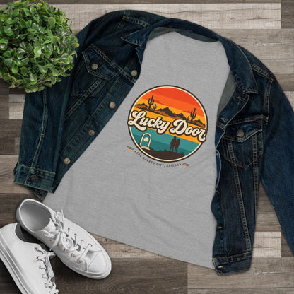Retro Sunset Women's Relaxed Tee