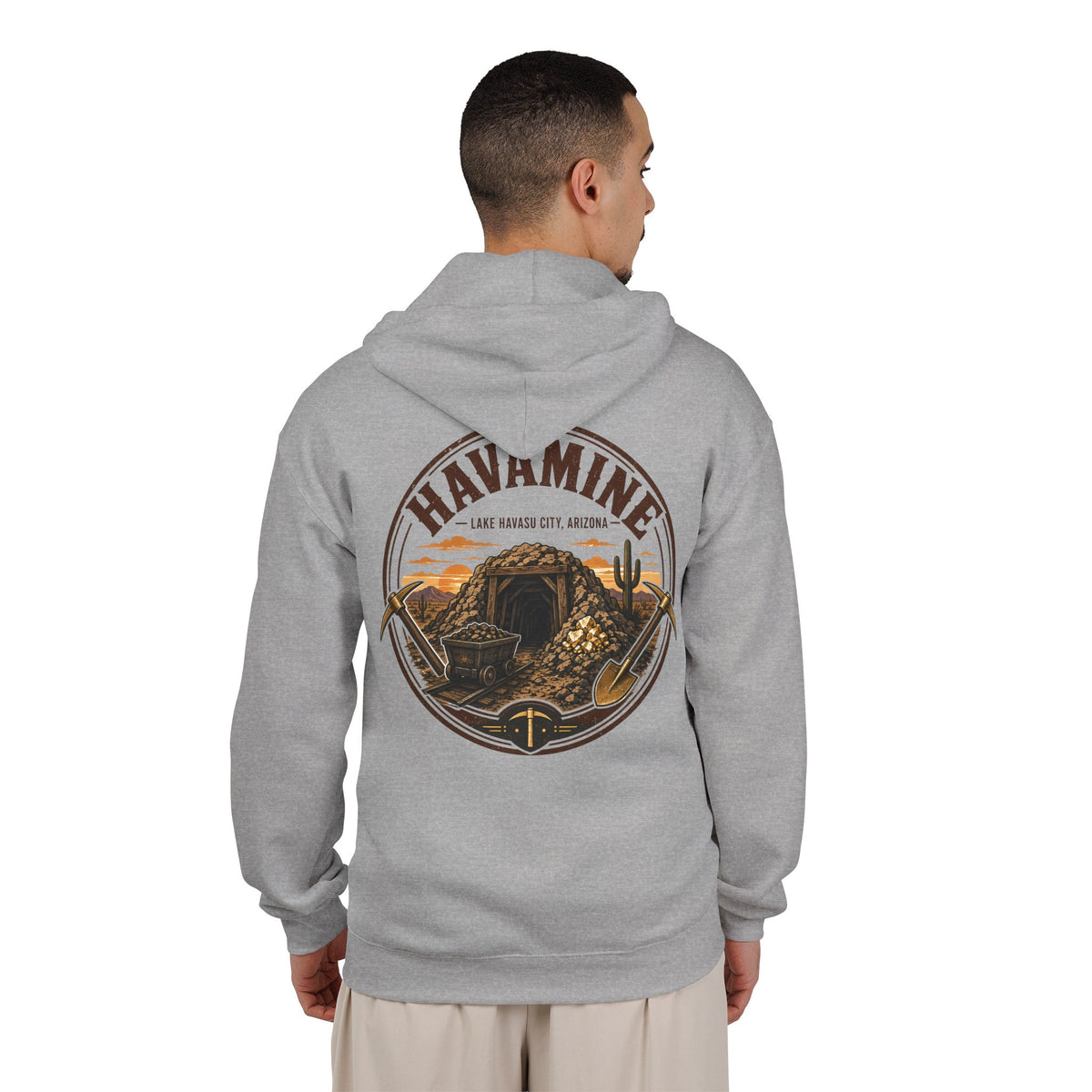Havamine Badge Zip Hoodie