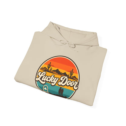 Lucky Door Retro Sunset Hoodie