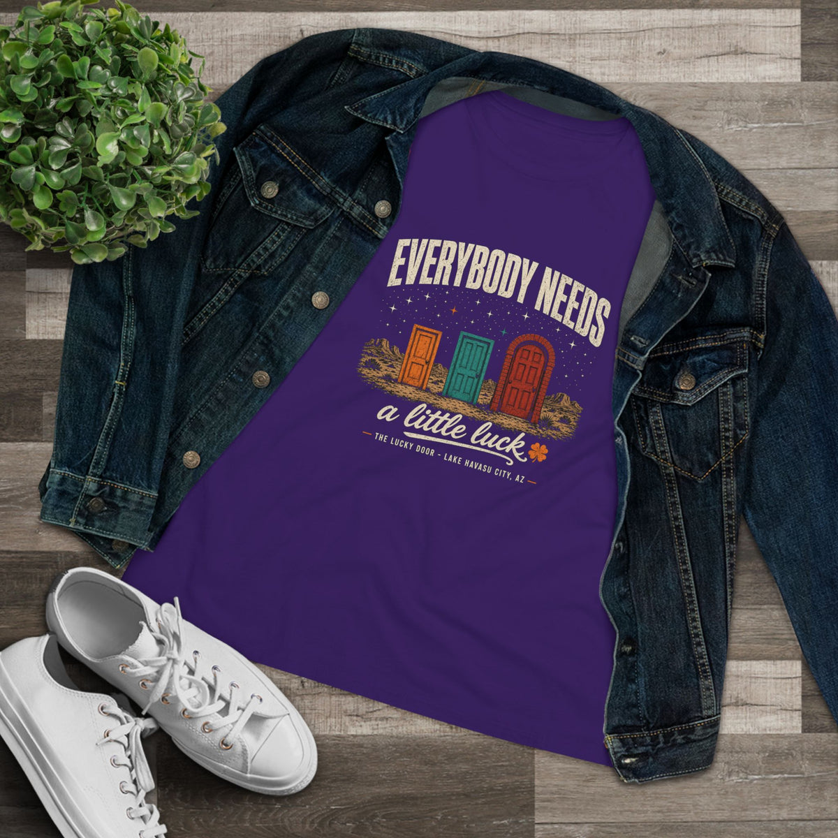 Everybody Needs a Little Luck Women's Relaxed Tee