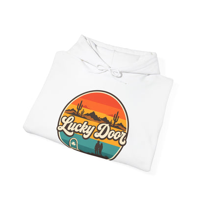Lucky Door Retro Sunset Hoodie