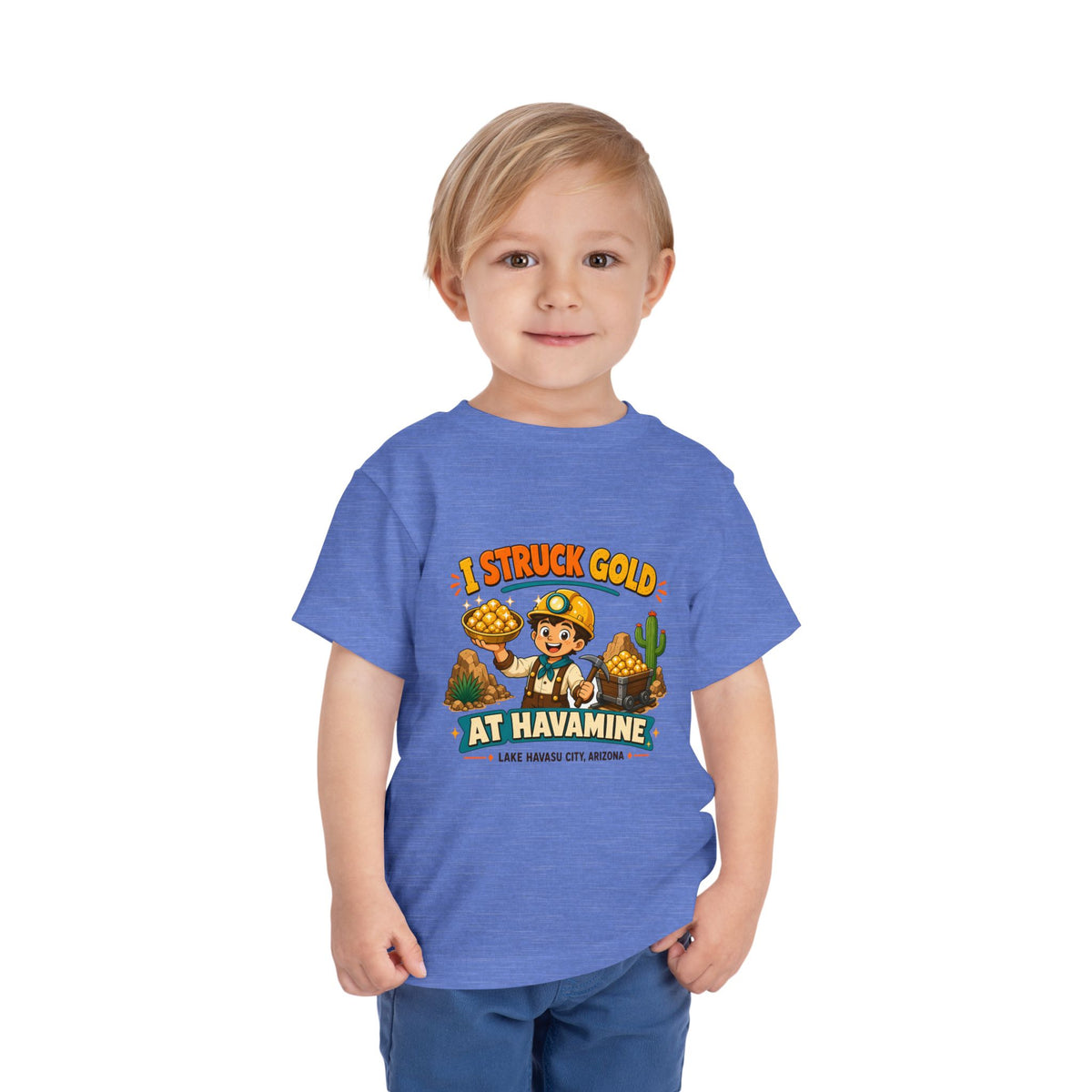 I Struck Gold at Havamine Toddler Tee