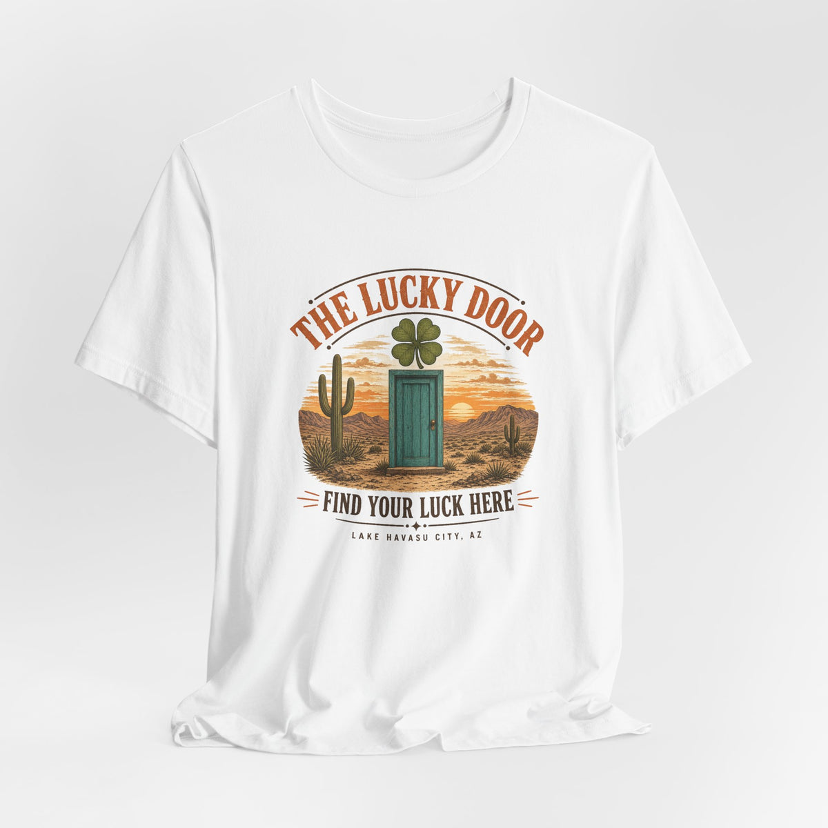 The Lucky Door - Find Your Luck Here Tee