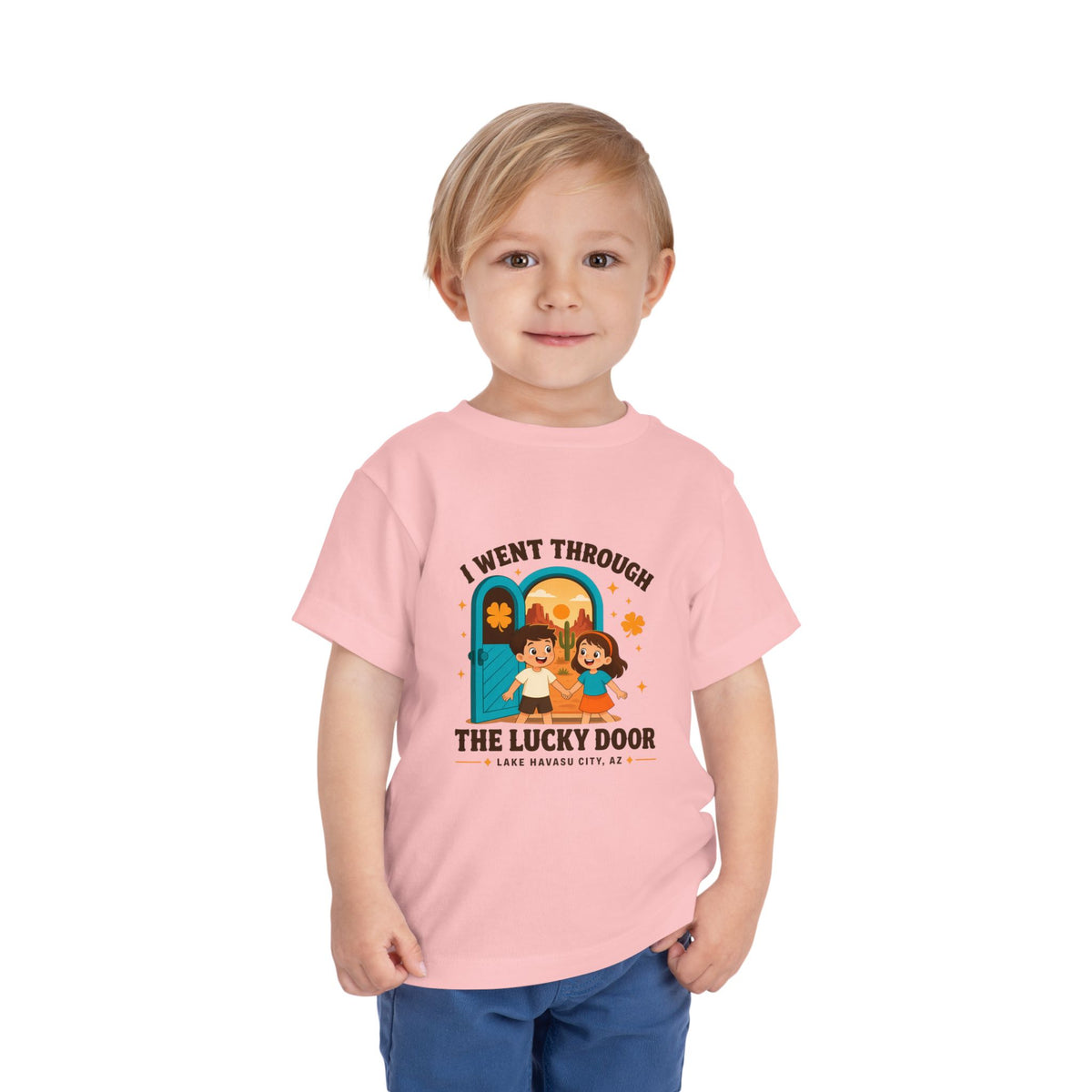 I Went Through the Lucky Door Toddler Tee
