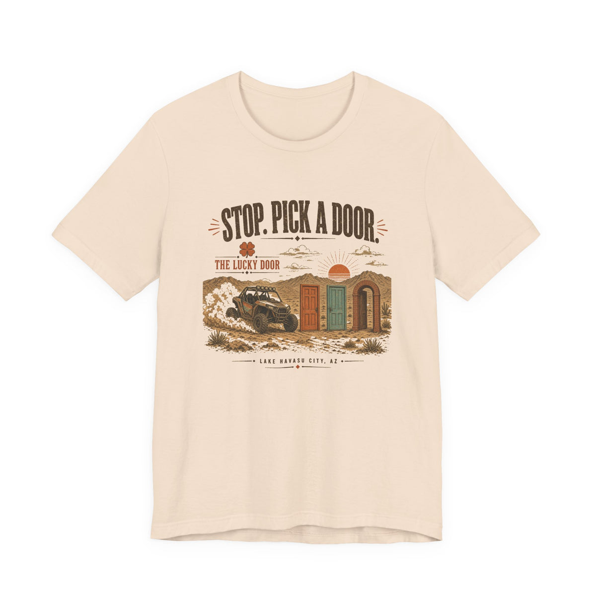 Stop. Pick a Door. Lucky Door Tee