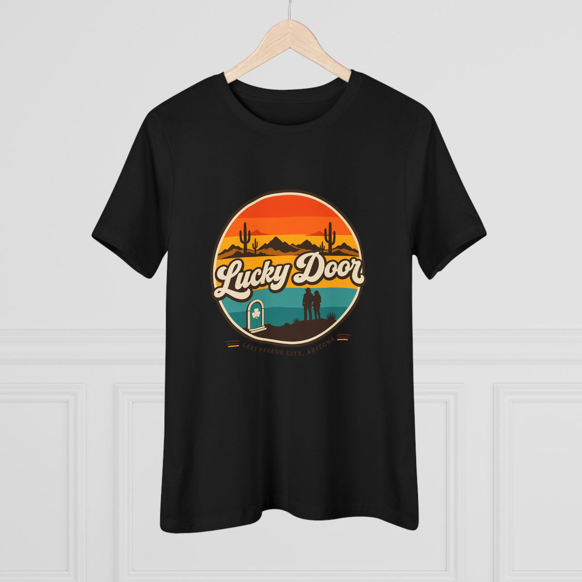 Retro Sunset Women's Relaxed Tee