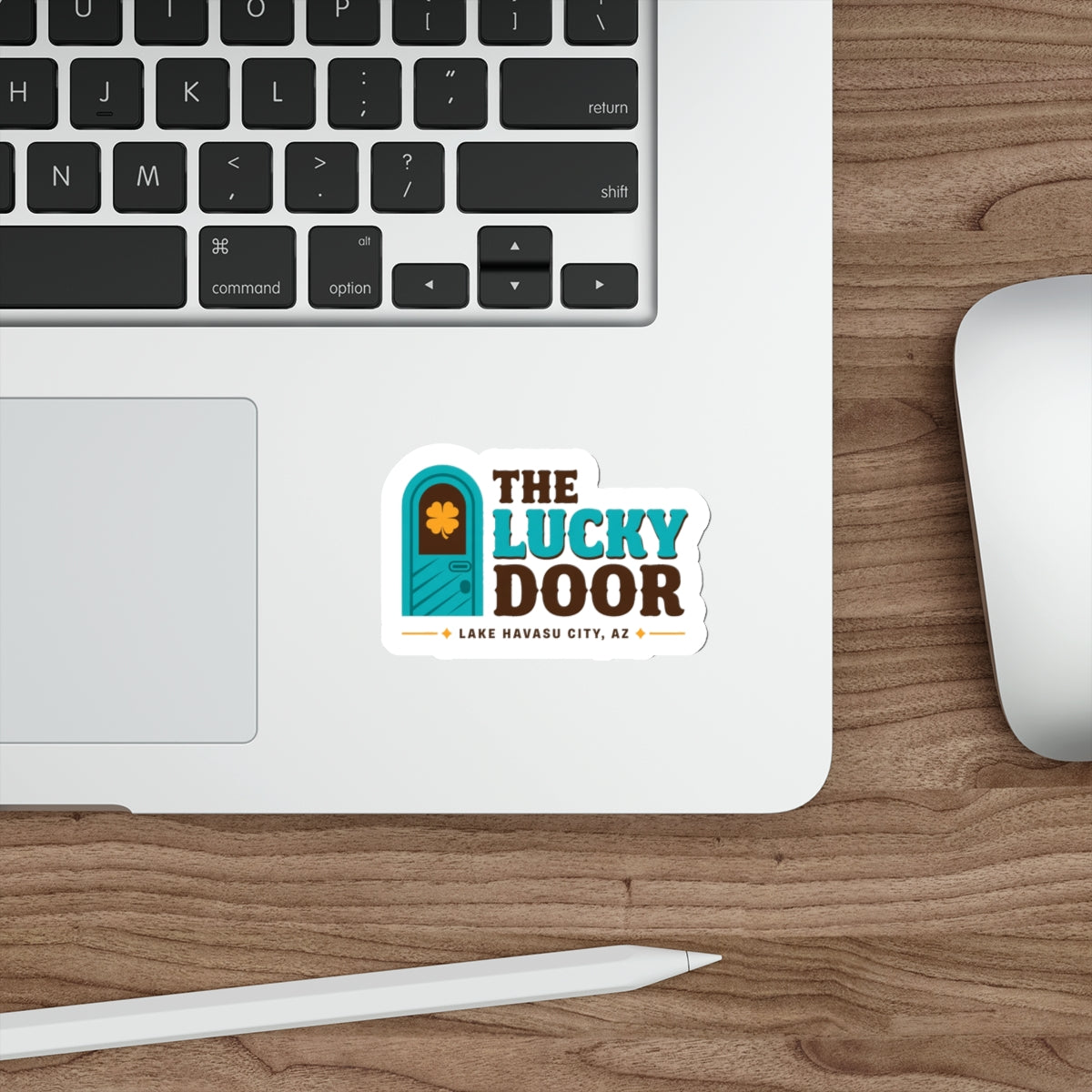 The Lucky Door Door-Icon Sticker