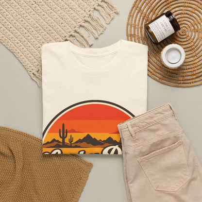 Lucky Door Retro Sunset Tee